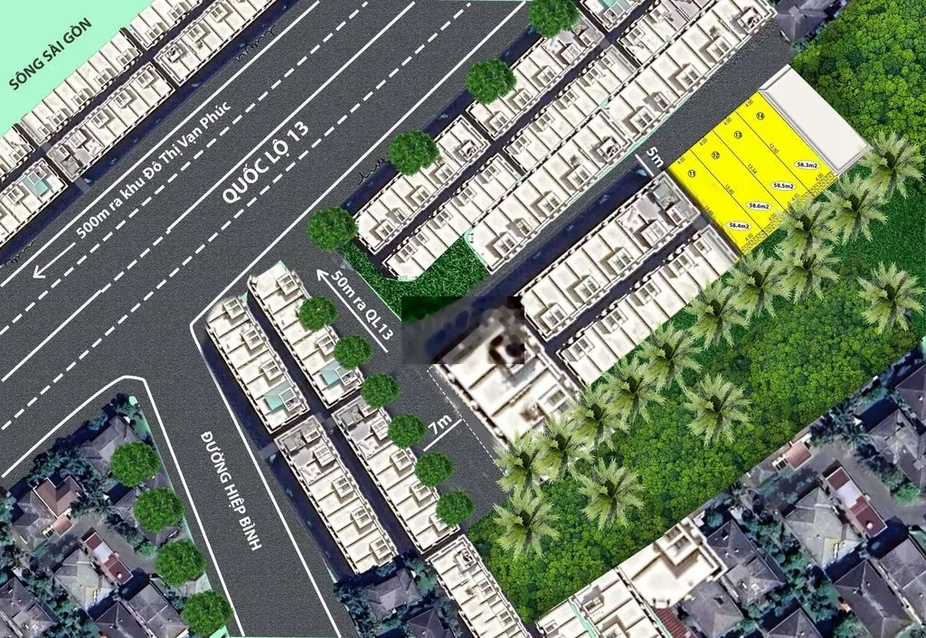 Đất xây dựng tự do cách QL13 50m, sát đường Hiệp Bình hẻm ô tô.