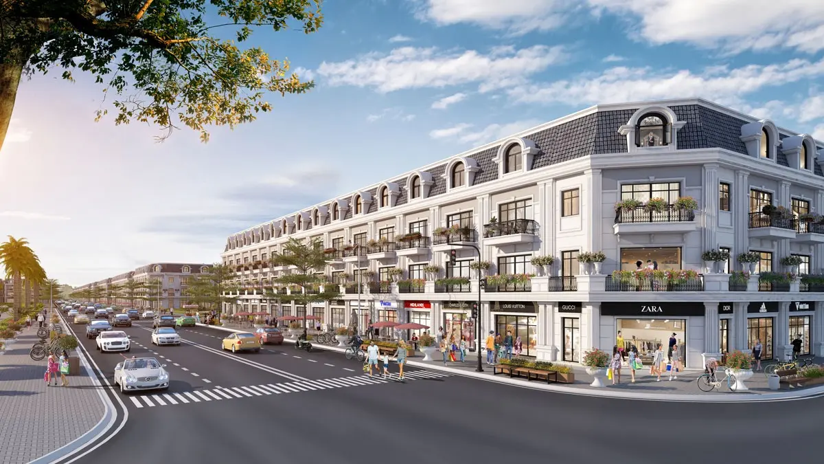 Bán lô đất nền dự án Mỹ Độ Vista City giá tốt mặt tiền 8.5m nở hậu 8.63