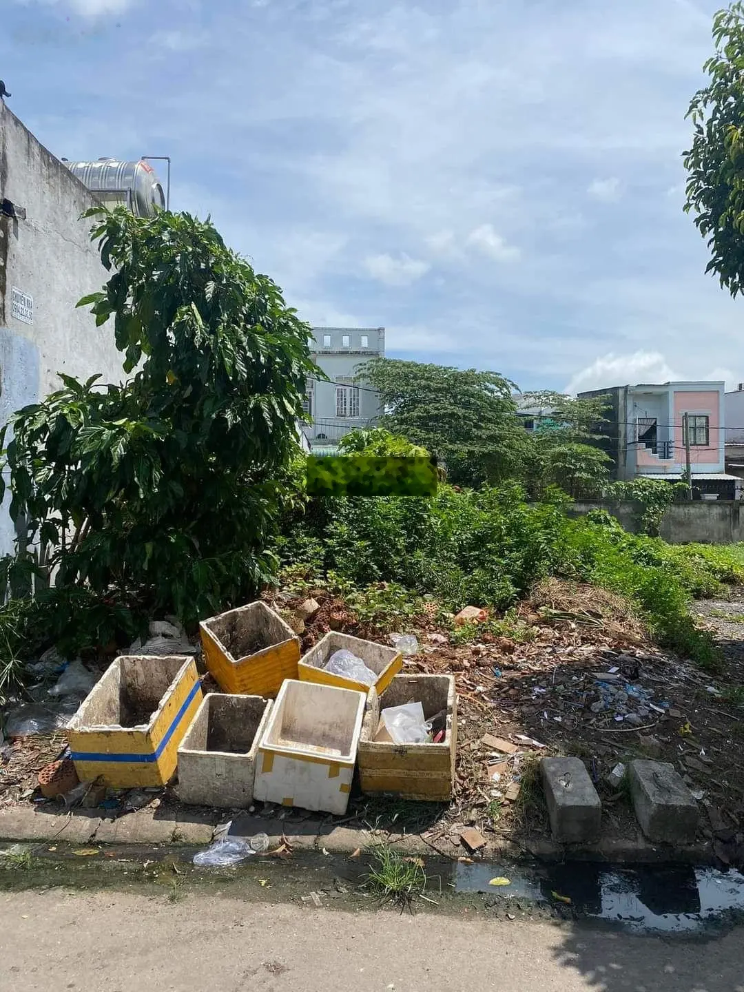 Đất thổ cư 5x21m, 1/ Tô Ký vào 99m2, gần phòng công chứng Đất Việt xã Tân Xuân, Hóc Môn