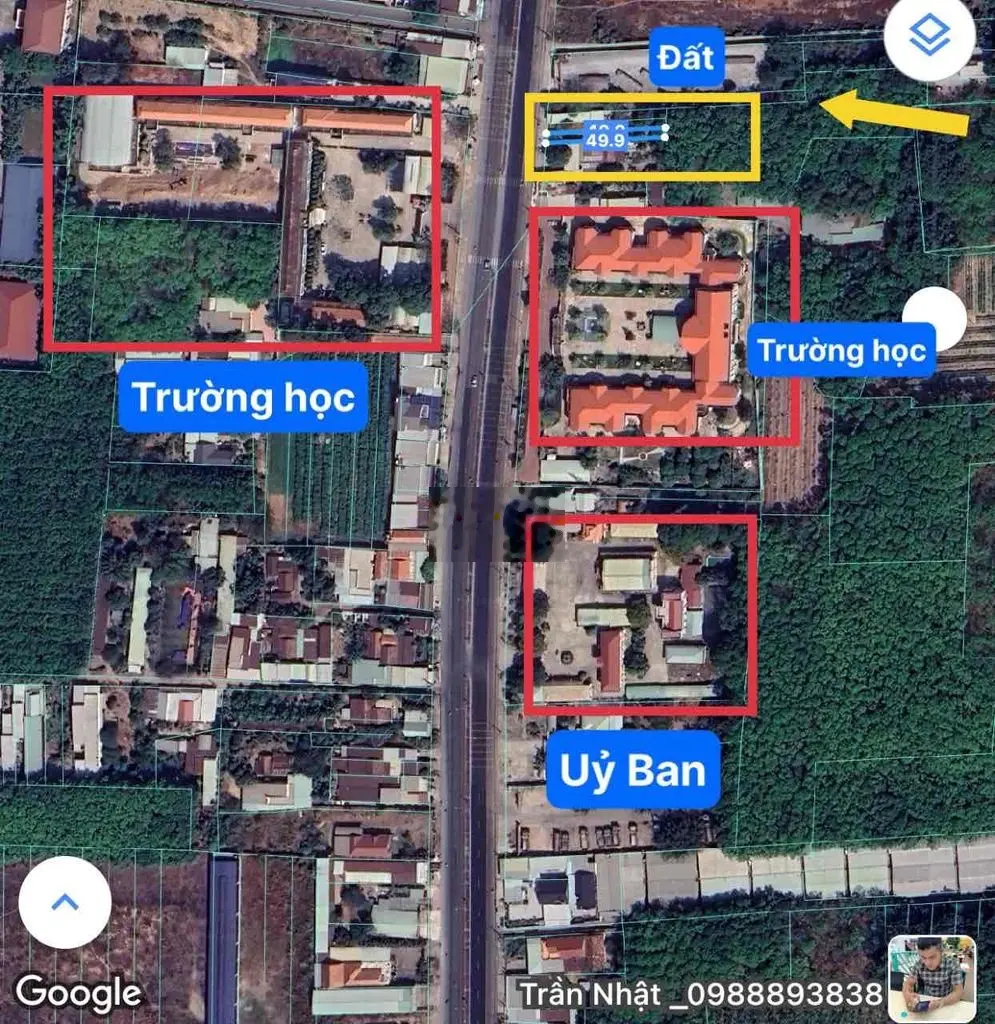 Mặt tiền DT741 đối diện trường cấp2 kẹt ngân hàng bán gấp