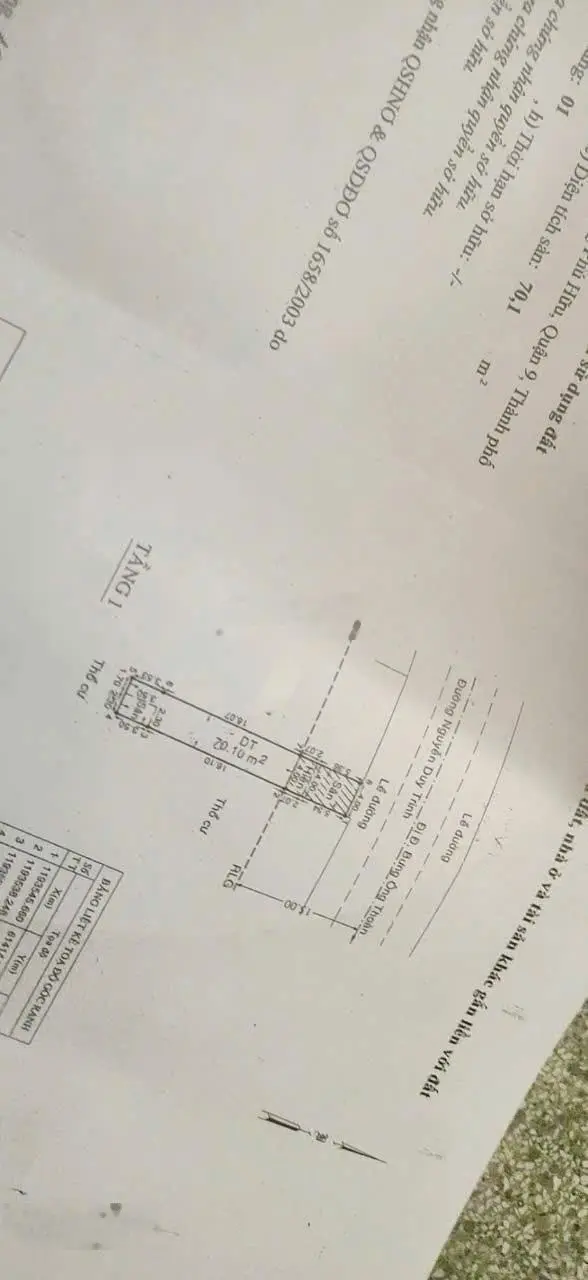 Nhà C4 - mặt tiền Nguyễn Duy Trinh - gần vòng xoay Phú Hữu Q9 - có dòng tiền 14tr/th - nhỉnh 8 tỷ