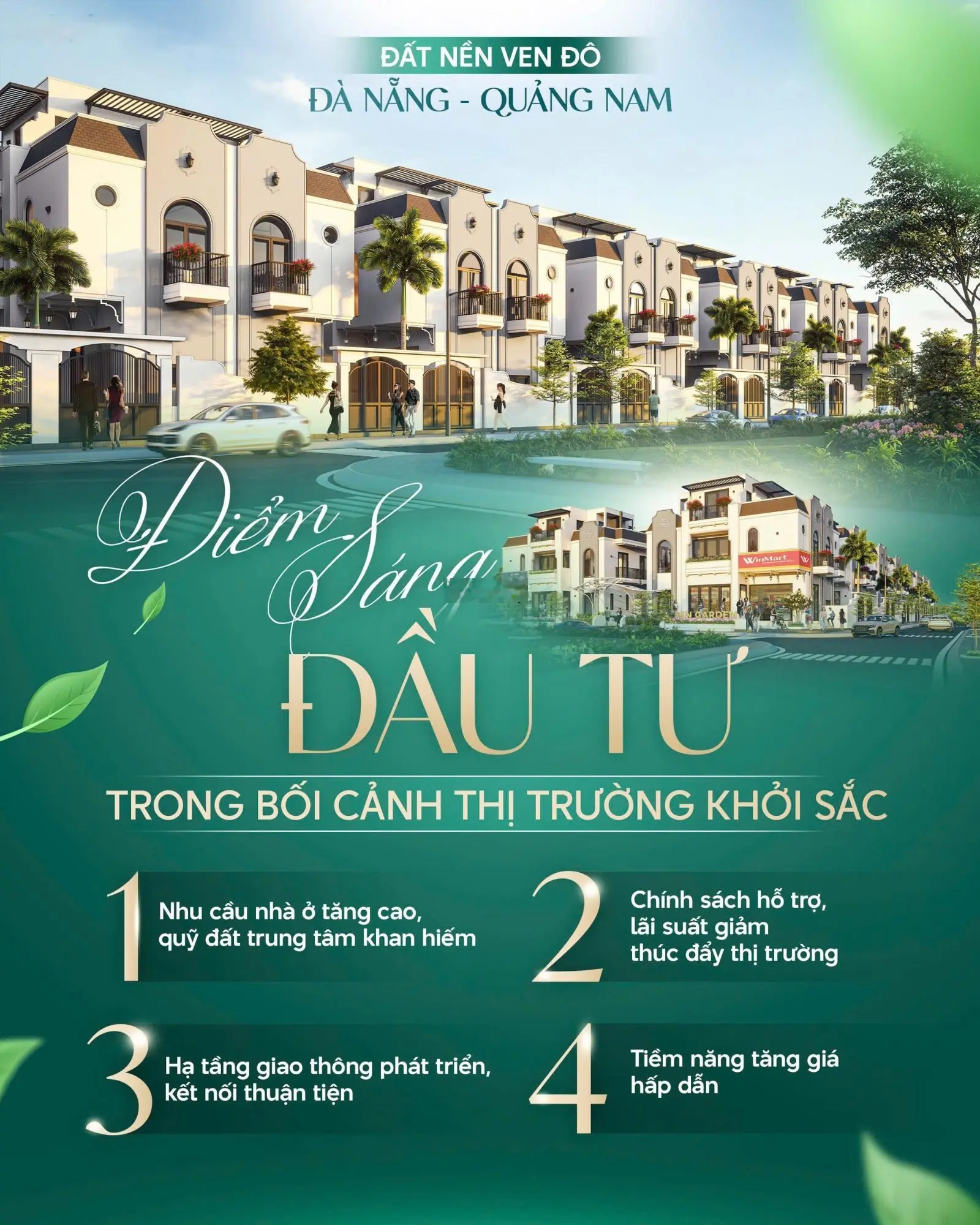 Ra mắt dự án khu đô thị - đất nền ven đô Đà Nẵng sổ đỏ trao tay - quy hoạch đồng bộ