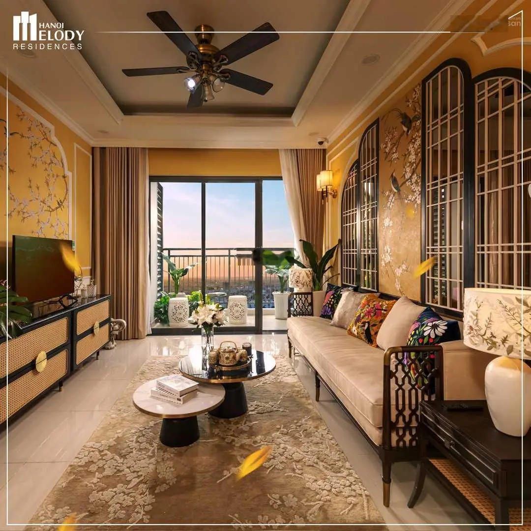 Vốn chỉ 650tr sở hữu ngay căn 3PN view nội khu cực đẹp tại dự án Melody Linh Đàm - Hoàng Mai