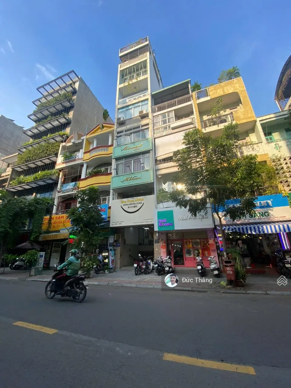 Bán nhà mặt tiền đường Ký Con đoạn đẹp ngang 4,2 x 23m 6 tầng nhà mới giá 37 tỷ