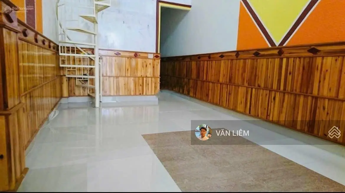 Nhà đường Lê Văn Tám - Phước Long - DT: 76.6m2 sau QH còn 48.1m2 - Nhà cấp bốn có gác lửng