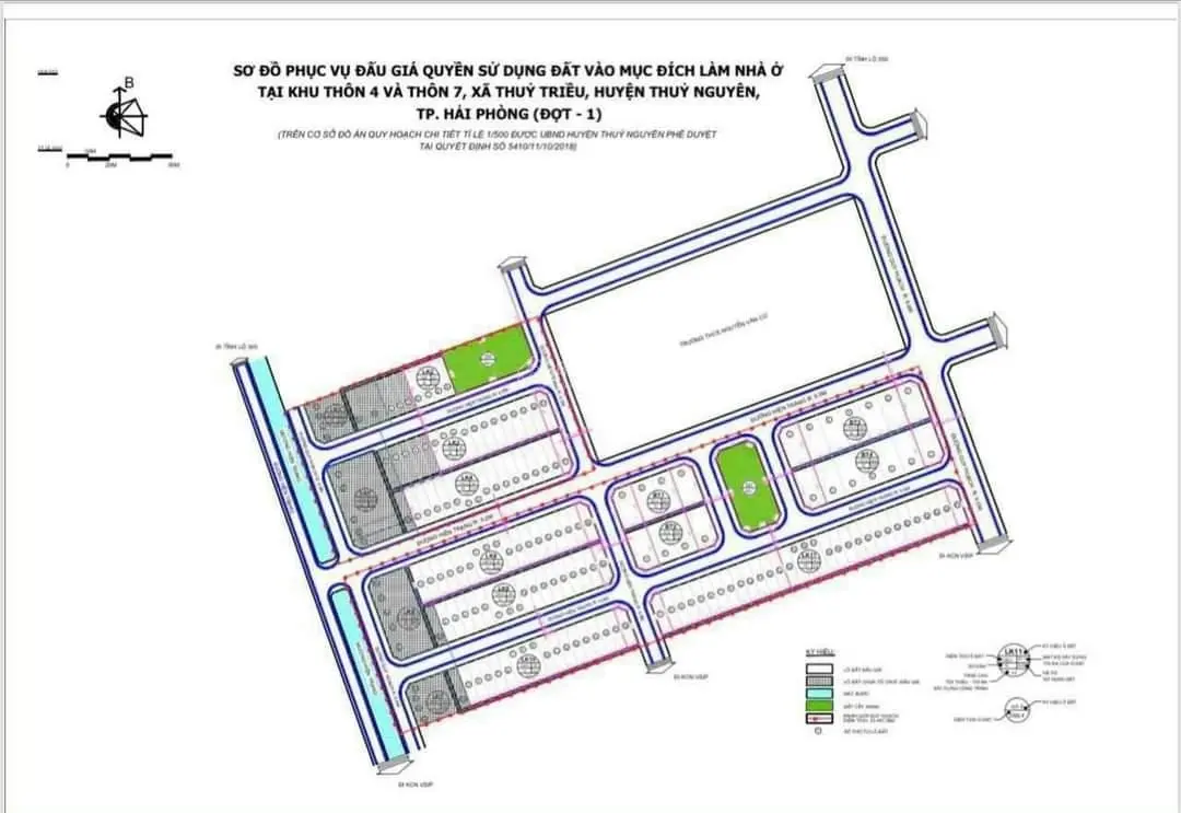 Đất đấu giá rẻ nhất Thủy Triều - Thủy Nguyên