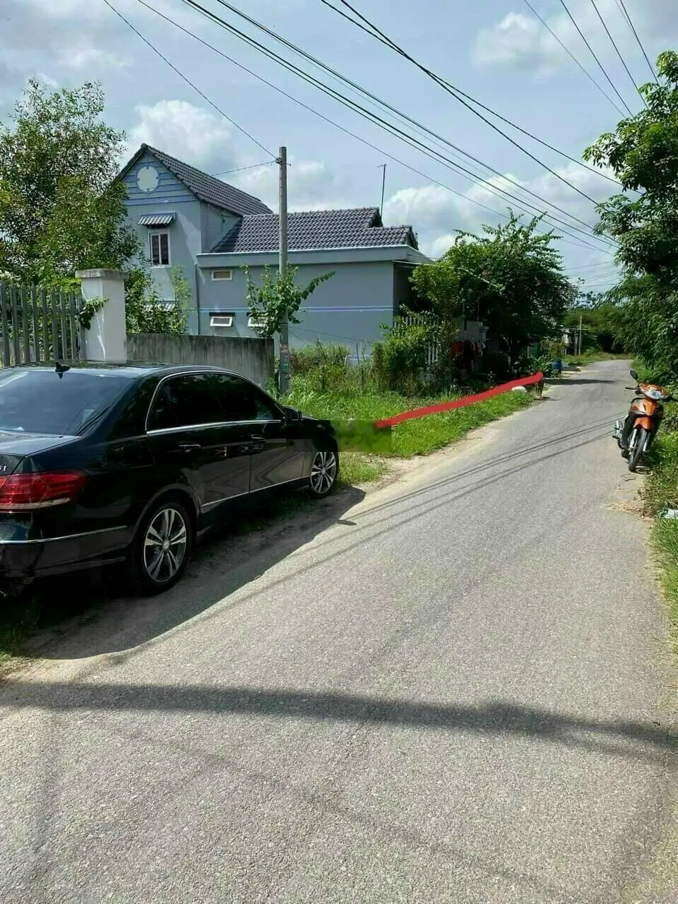 Bán đất đường Huỳnh Văn Đảnh, Thị trấn Tân Trụ, Tân Trụ, Long An, DT 120m2 có SHR