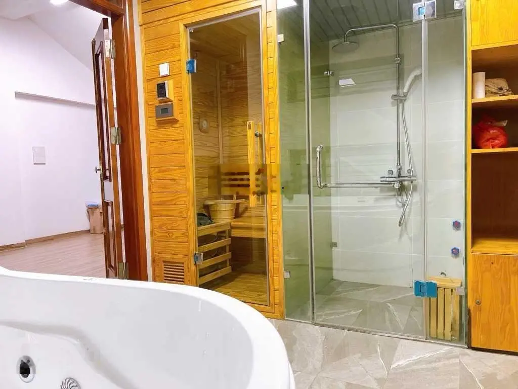 BÁN SIÊU BIỆT THỰ SÂN VƯỜN ĐƠN LẬP - LÔ GÓC 2 MẶT ĐƯỜNG Ô TÔ TRÁNH ĐỖ - 5 TẦNG THANG MÁY, 230M