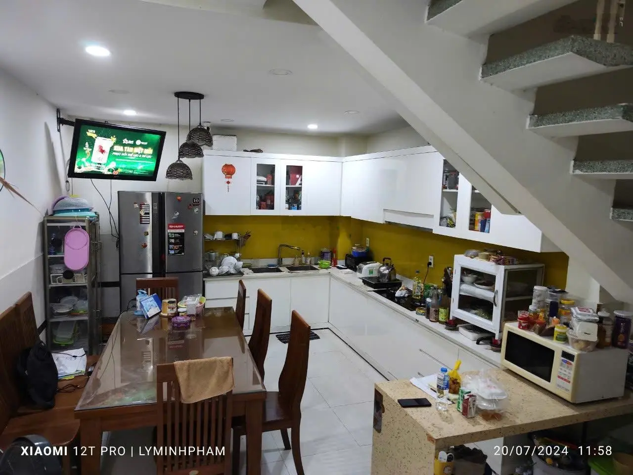 11.7 tỷ: MT Đg 5 Cư Xá Chu V An, P26, Bình Thạnh: 4x16, 4 lầu, 4pn, 3wc, nhà đẹp, tốt.