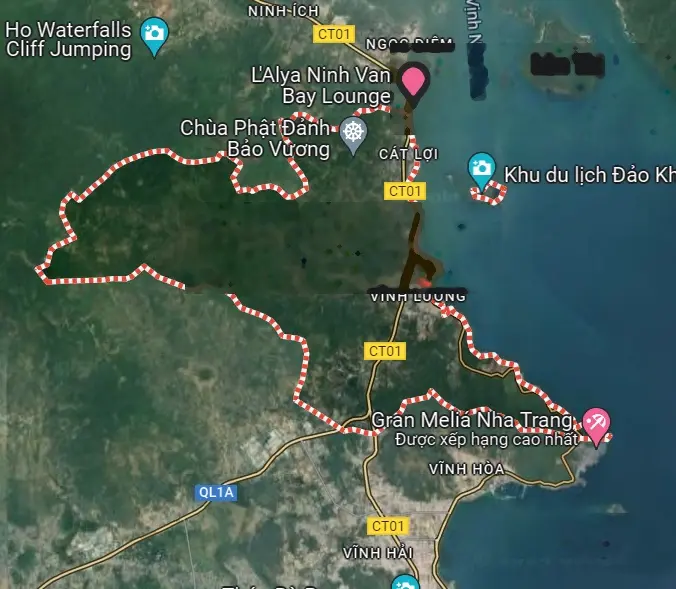 Bán đất view biển Vĩnh Lương TP Nha Trang