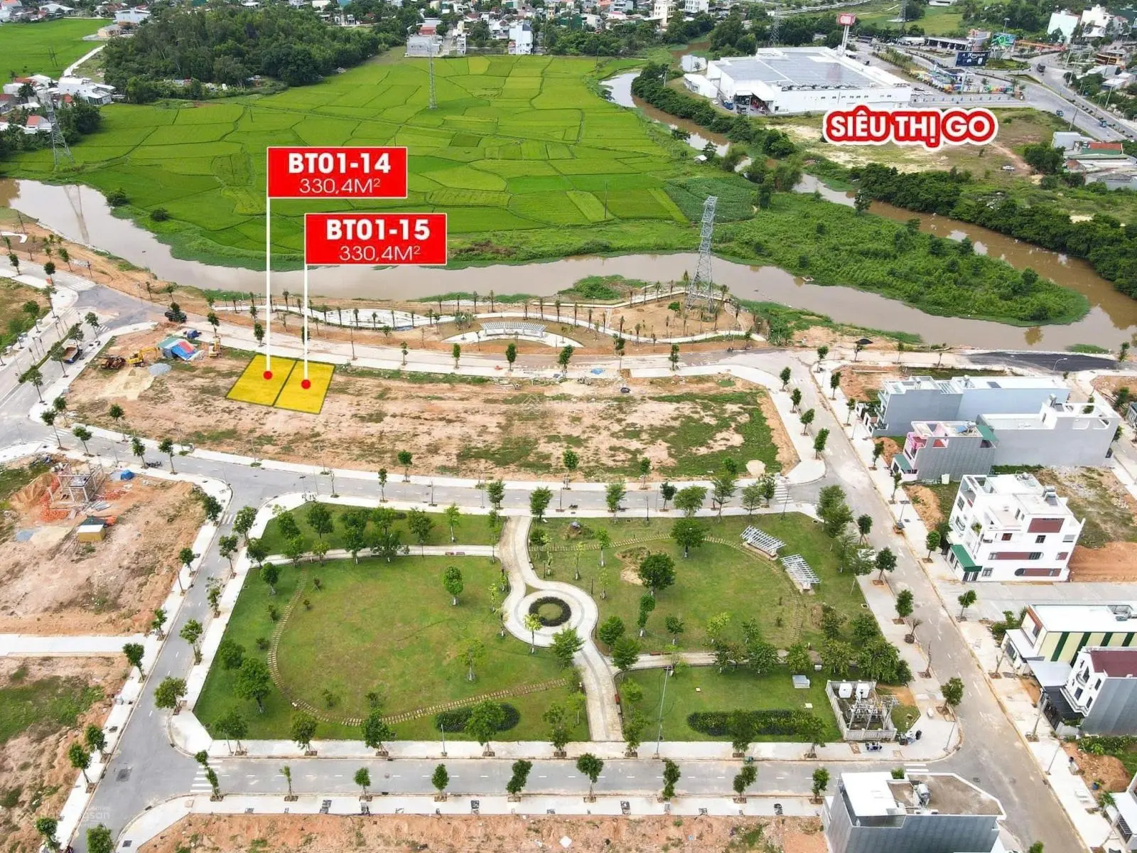 Biệt thự ven sông - phân khúc bất động sản cao cấp view sông tại trung tâm thành phố Quảng Ngãi