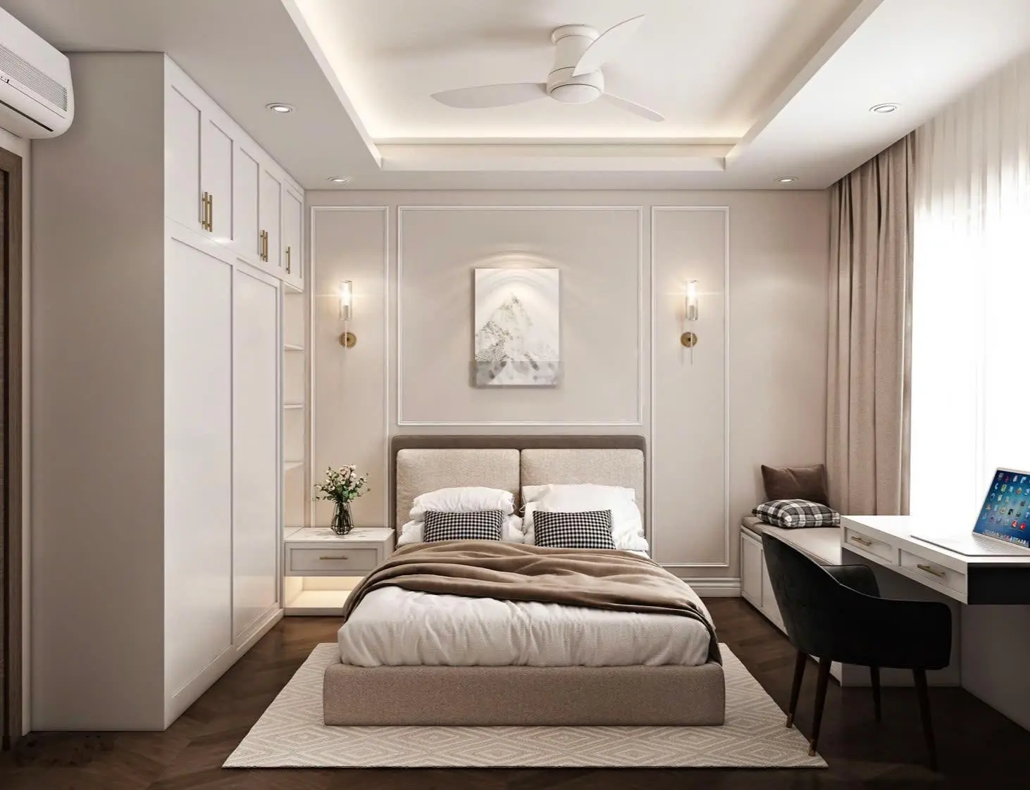 Hàng hiếm penthouse Midtown Phú Mỹ Hưng, view sông, tầng cao đẹp. Đang cho thuê. Full nội thất