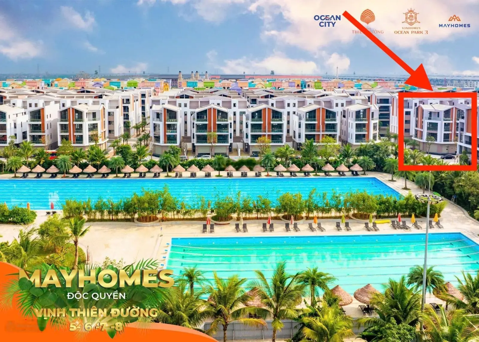 Biệt thự đơn lập view Biển Hồ đẹp và VIP nhất Vinhomes OCP 3, DT: 285,2m2, gần 600m2 xây dựng