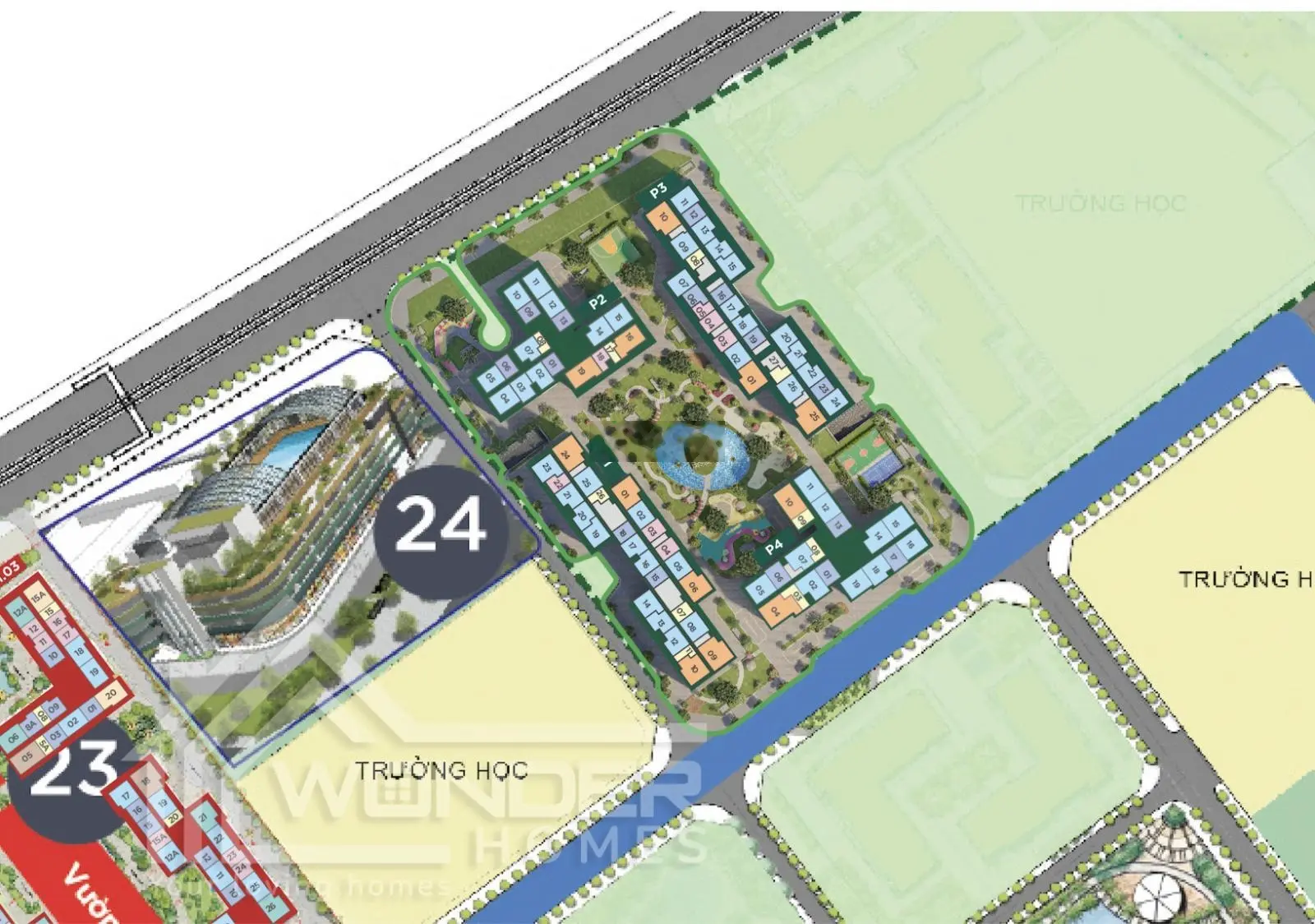 Bán gấp rẻ nhất 2N2WC 2.82 tỷ 2 ban công siêu đẹp P1 Pavilion Ocean Park