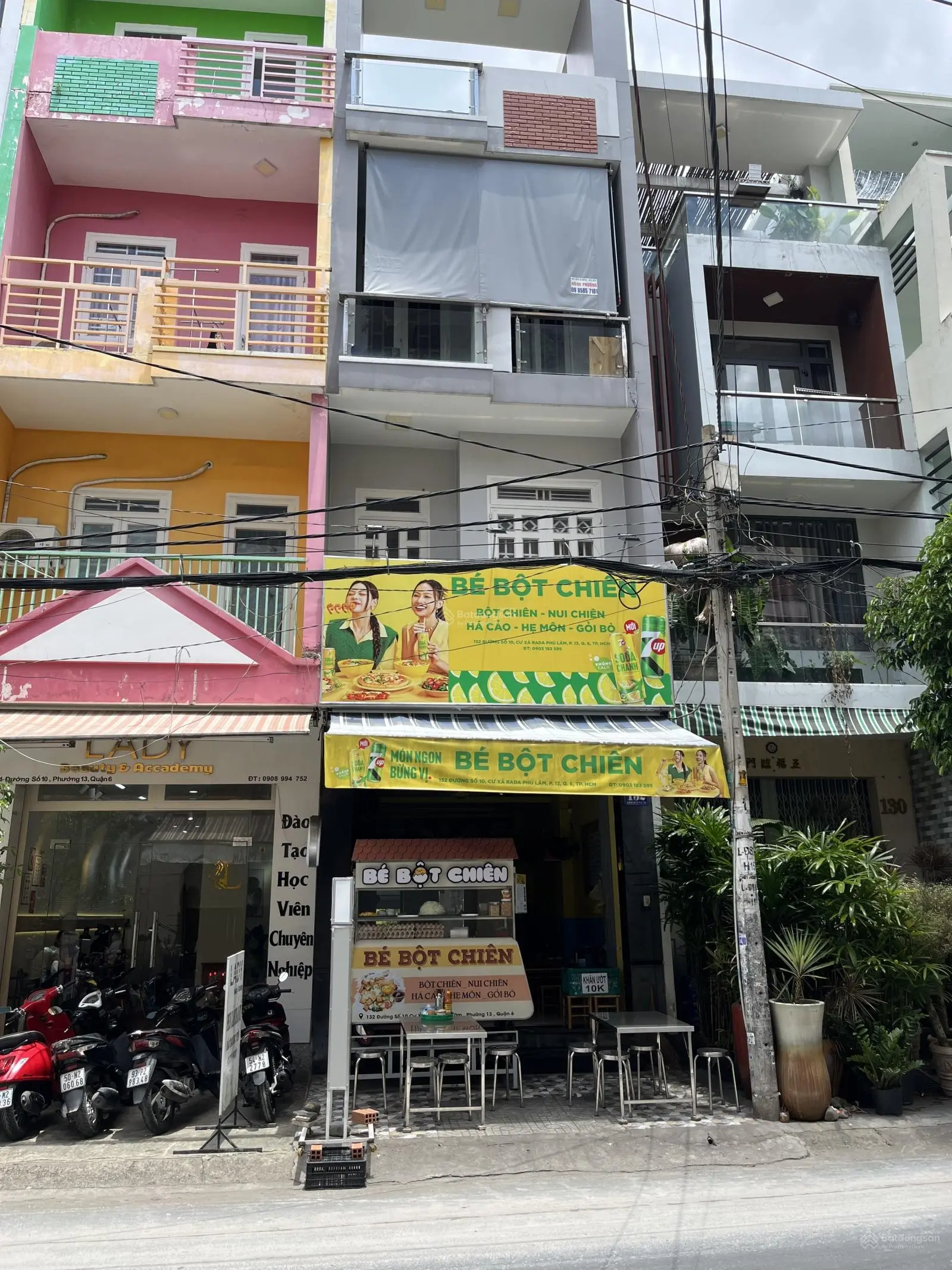 Mặt tiền KD Đường Số 10, P13, Q6 (4x16m) 4 tầng. Giá: 13 tỷ