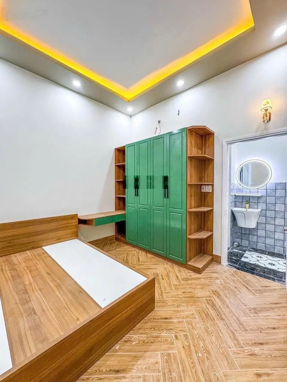 BÁN NHÀ LẦU MỚI 100% SỔ HỒNG HOÀN CÔNG LỘ OTO GẦN BV ĐA KHOA TRUNG ƯƠNG TẶNG FULL NỘI THẤT