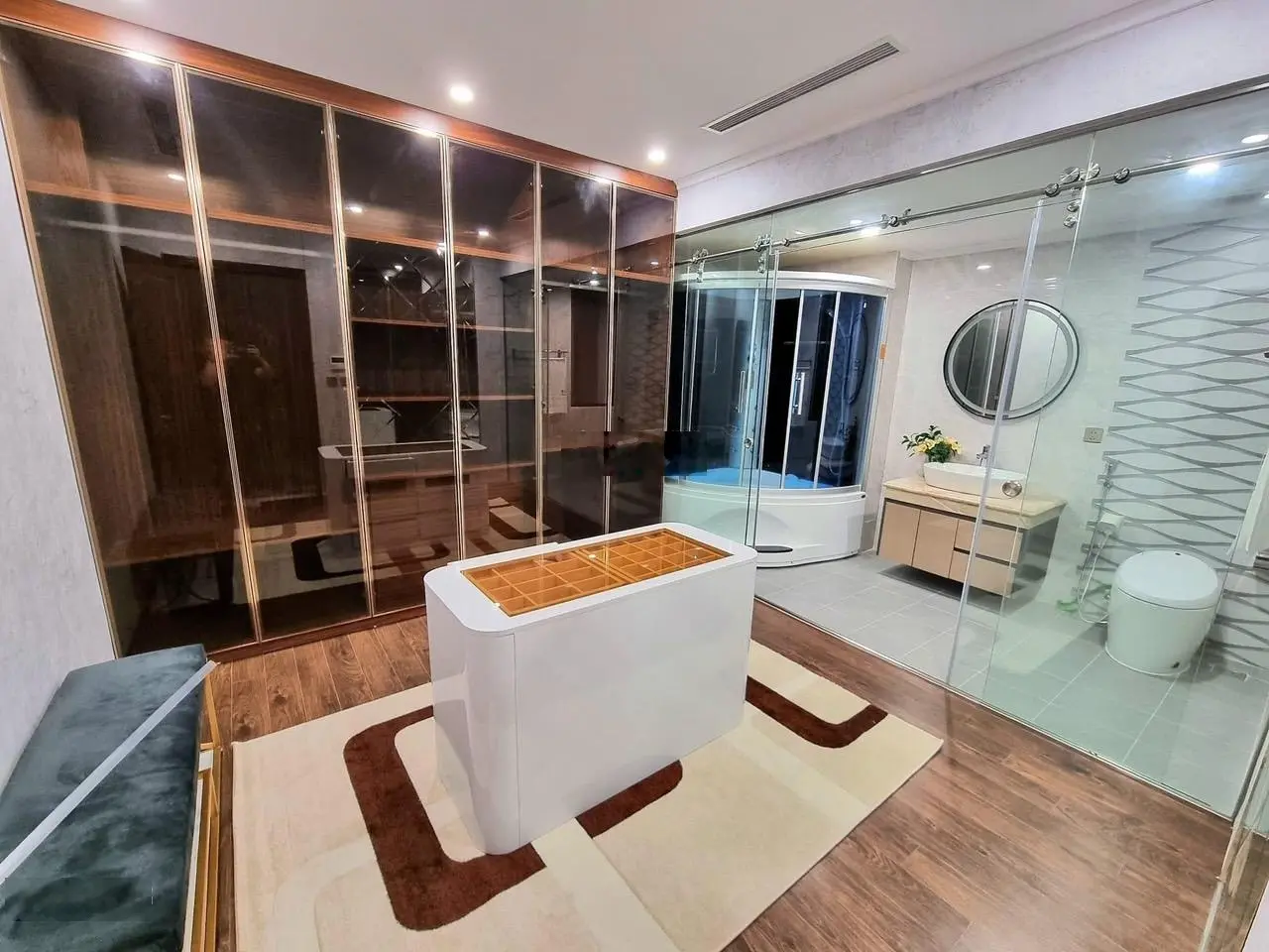 Hàng độc quyền! Phân lô Hoàng Văn Thái, ngõ ô tô thông bàn cờ, 45m2*7T thang máy, full nội thất