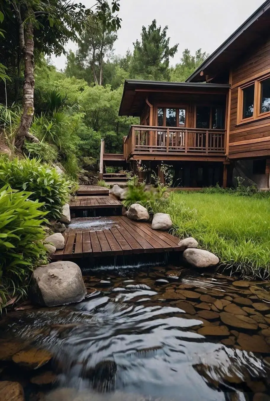 Đất Bảo Lộc AMAN BLAO 1000 m2 có suối, hồ tự nhiên bao quanh thích hợp làm nhà vườn nghĩ dưỡng