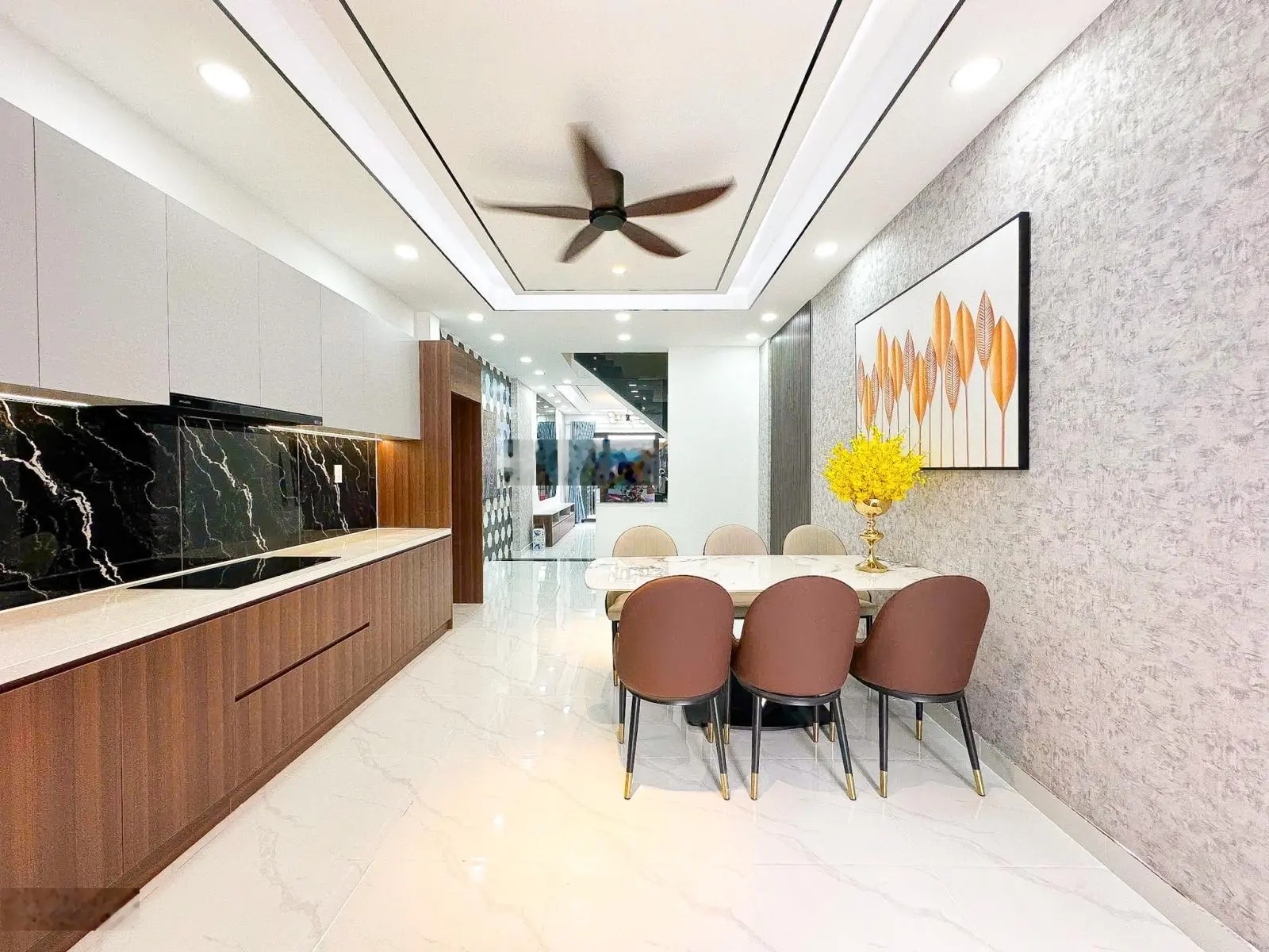 Bán nhà sổ riêng 82,67m2 hoàn công 3 tầng full nội thất Huỳnh Tấn Phát Quận 7
