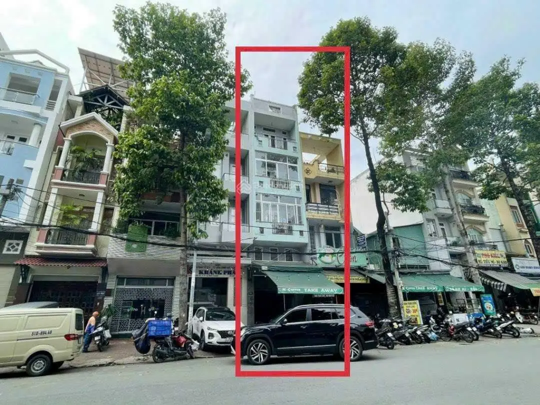 Bán gấp nhà mặt tiền đường Nguyễn Gia Trí, Bình Thạnh, DT 4 x 20m. 4 tầng. Giá 22 tỷ