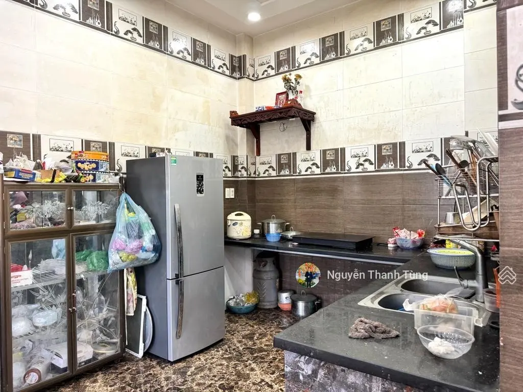 Bán nhà biệt thự mặt tiền đường Thạnh Lộc Quận 12 - 104m2 (6.6x16), 3 tầng, gần Ngã Tư Ga