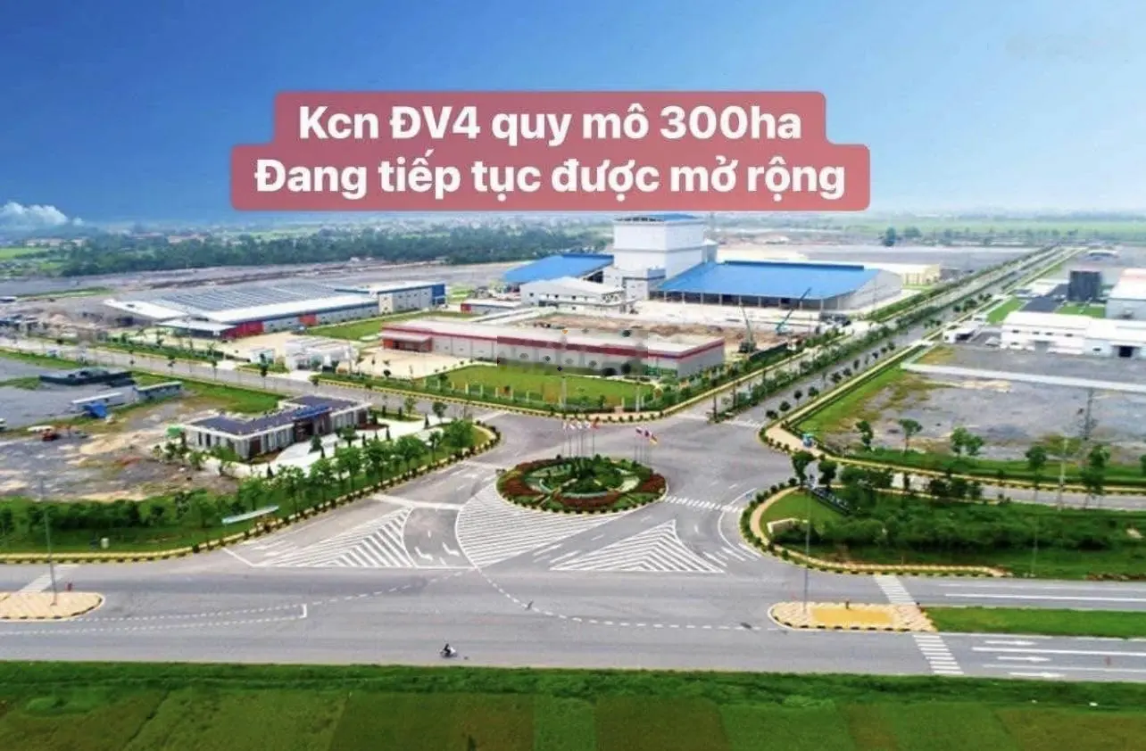 Đất nền dự án, phân lô vỉa hè ven KCN Đồng Văn 4 tại Quốc Lộ 38 giá chỉ 23.5tr/m2 - 120m2