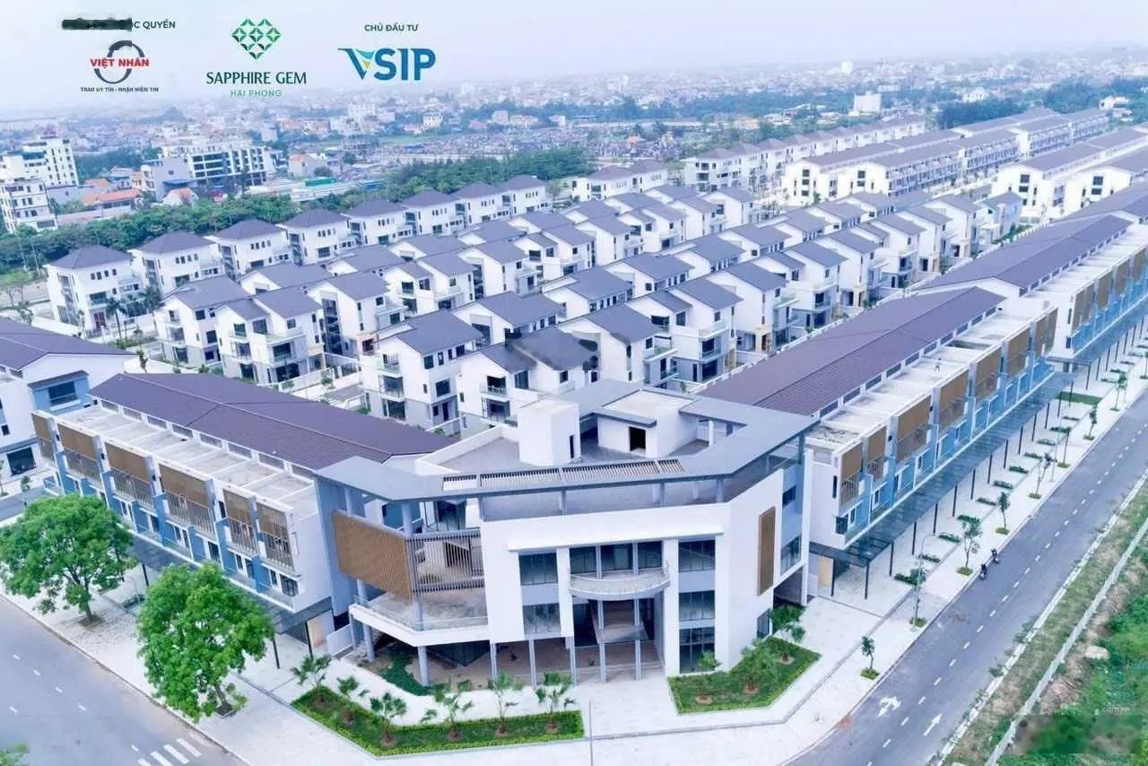Bán căn lô góc sân vườn 154m2 KĐT Sapphire Gem Hải Phòng - Giá chỉ 8 tỷ xxx - Nhanh tay thì còn