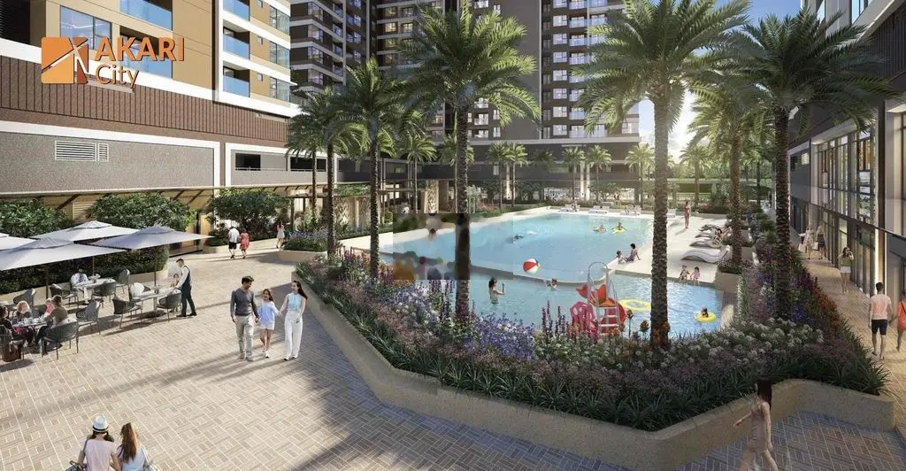 AKARI CITY giai đoạn 2, 80m2 vốn 1tỷ3 sở hữu căn hộ mới cao cấp
