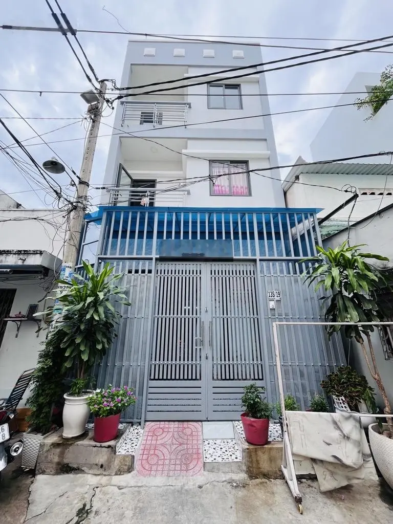 Bán nr 67m2, 3 tầng 4,pn ,tân hoà đông, quận 6, giá 6,4 tỷ (tl)