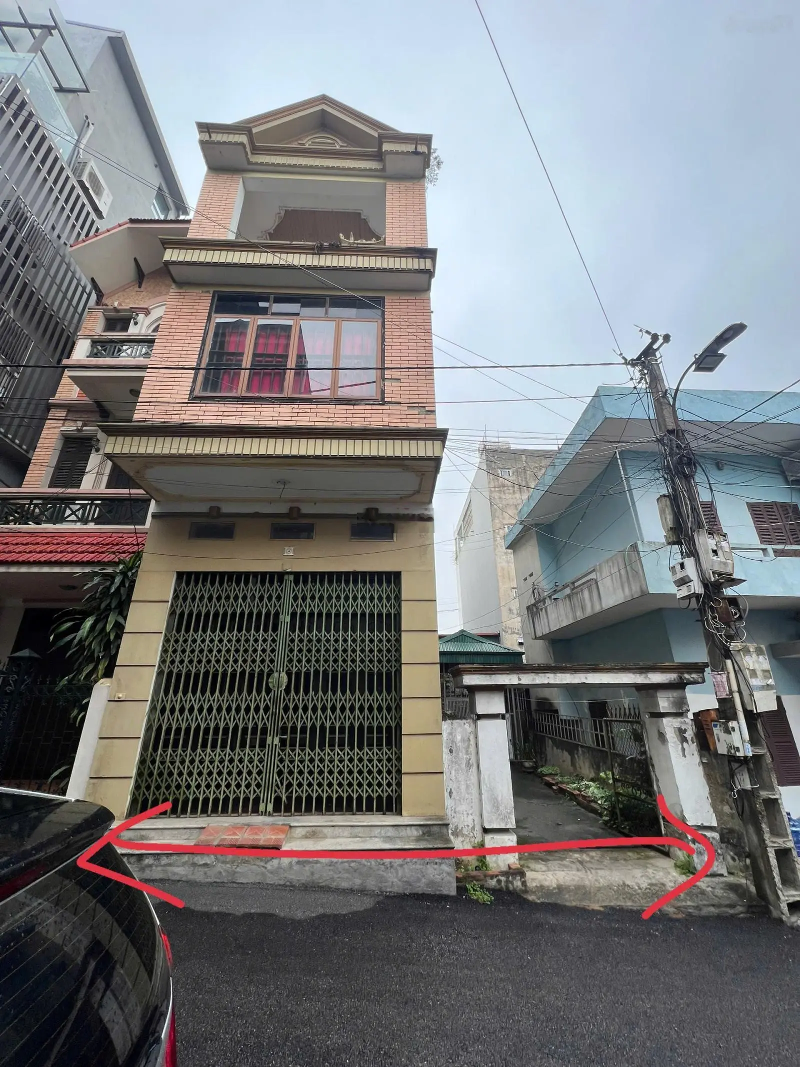 Bán nhà 3 tầng gần chợ Vân Cơ, 109m2 - MT 7.25m, 3.15 tỷ