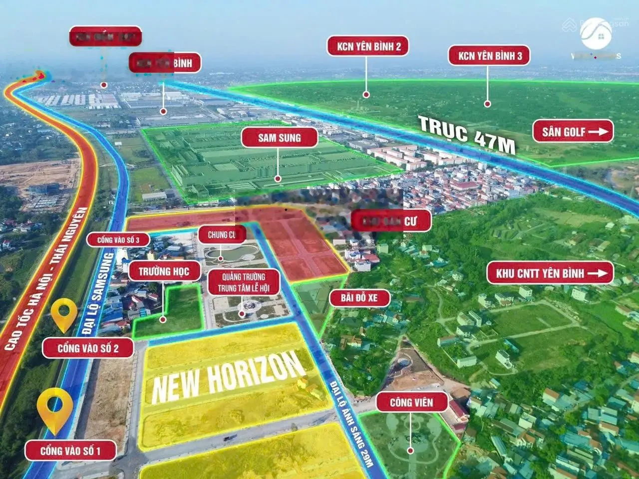 Booking đặt chỗ ưu tiên dự án New Horizon Phổ Yên