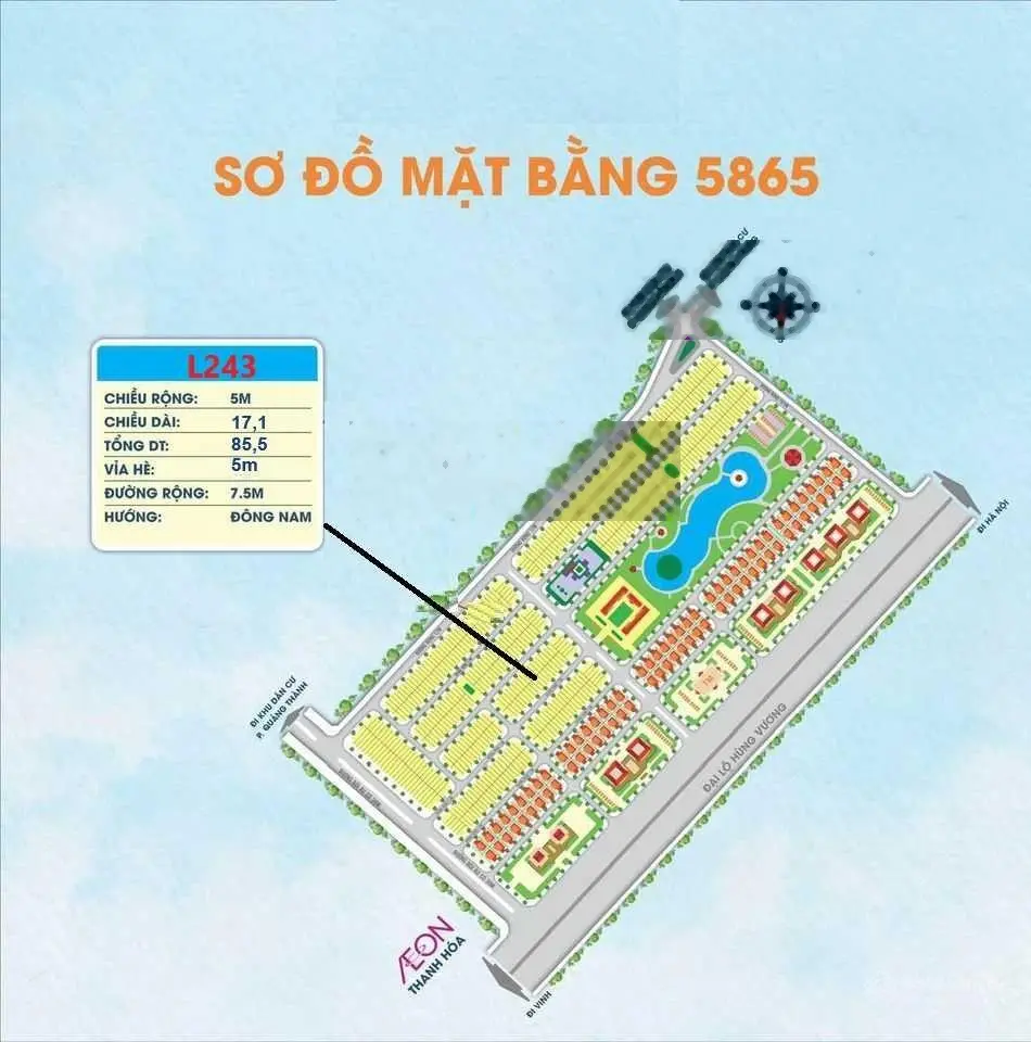 Cần bán đất giá 30 triệu/m² tại Phường Quảng Thành, Thanh Hóa