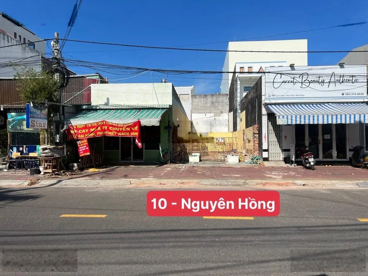 Cần bán lô đất đẹp - mtkd số 10 nguyên hồng - phú thuỷ - phan thiết giá rẻ - kế bên lotte