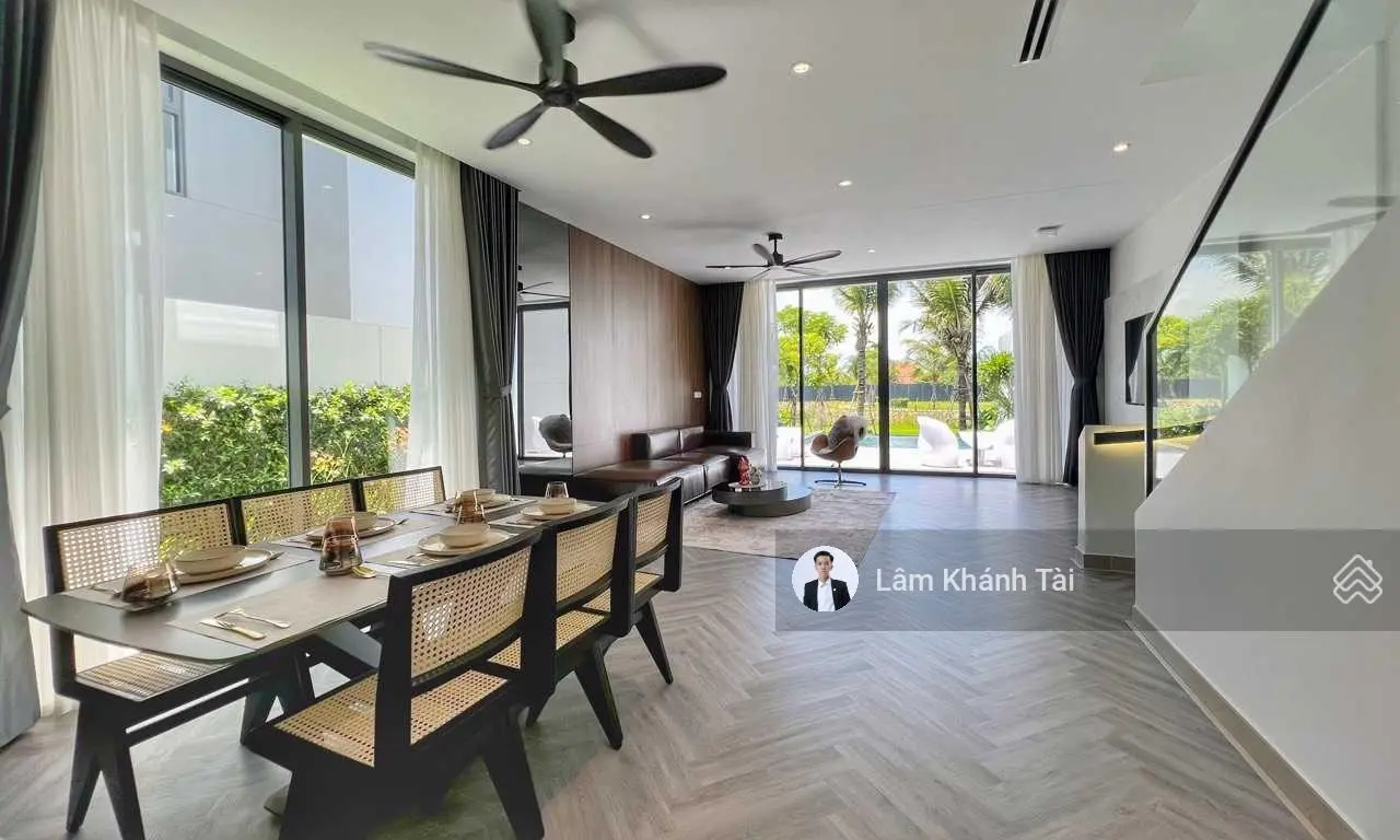 Sang nhượng giá cắt lỗ villa biển 3PN Sanctuary Hồ Tràm GĐ3 cách biển 100m chỉ 16,2 tỷ full nthat