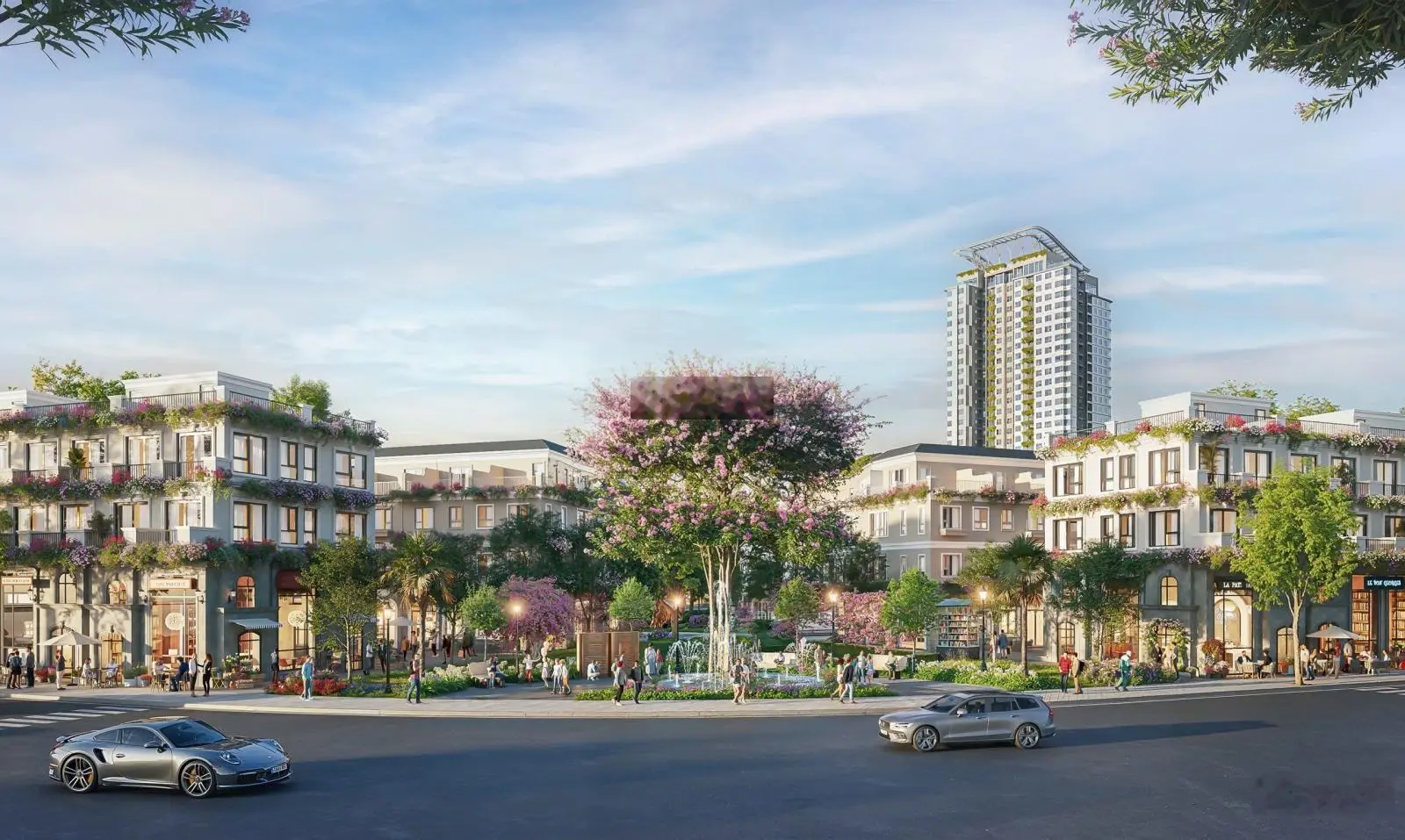 Nhà phố view quảng trường nhạc nước ánh sáng - Eco Central Park, CK 10% - HTLS 30 tháng