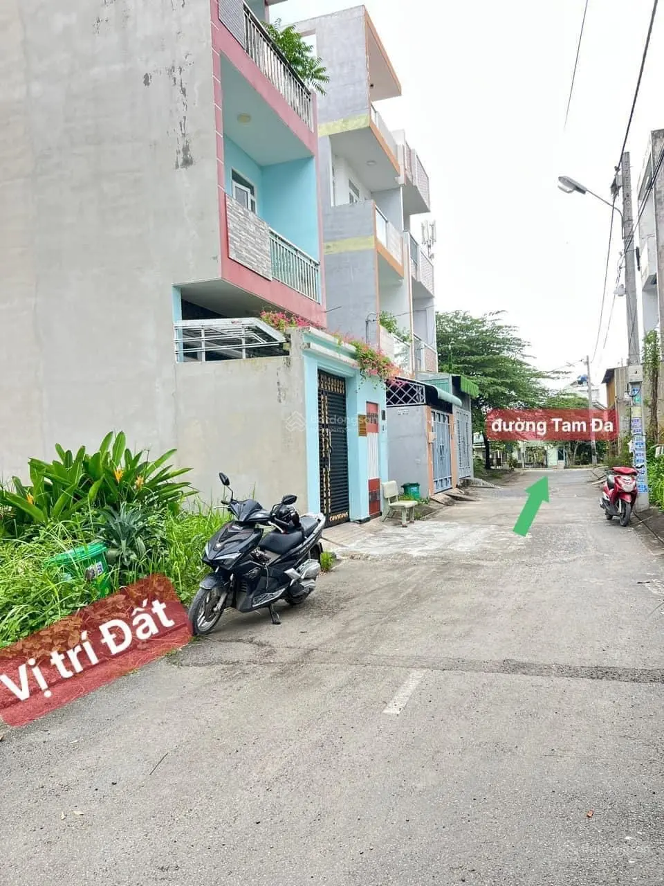 Nền đất hẻm 32 đường tam đa cạnh chợ long trường 2,88 tỷ