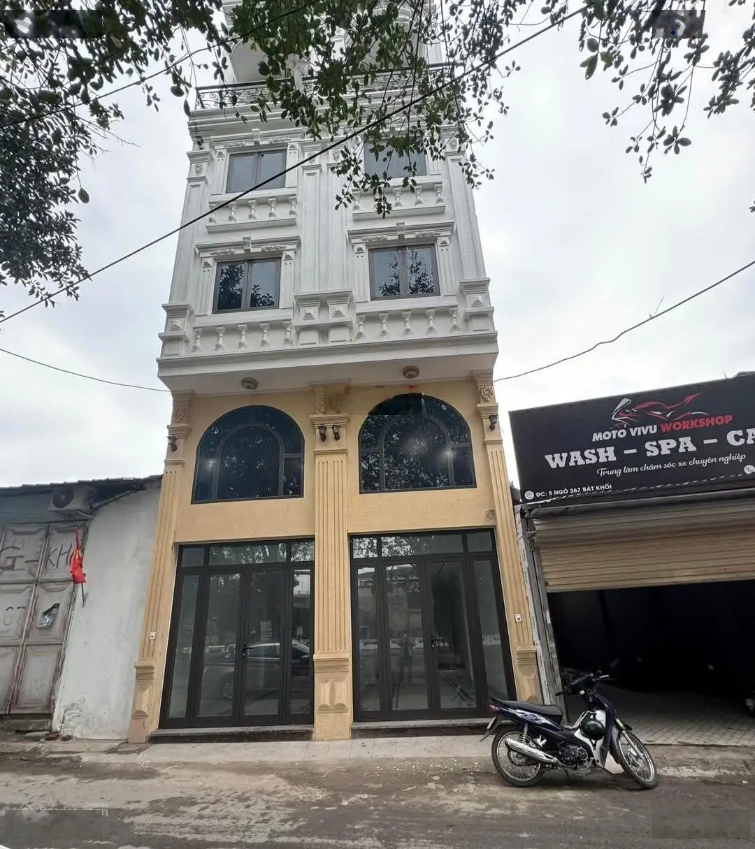 Bán nhà phố Trạm ngay cầu Vĩnh Tuy ô tô tránh kinh doanh. Nhà mới 6 tầng thiết kế thông sàn
