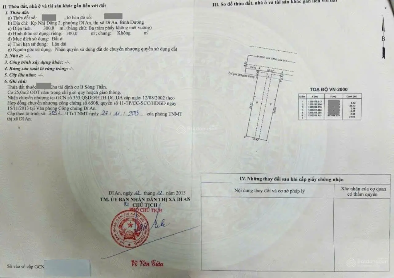 Mặt tiền kinh doanh biệt thự kế trung tâm hành chính, P. Dĩ An, TP. Dĩ An