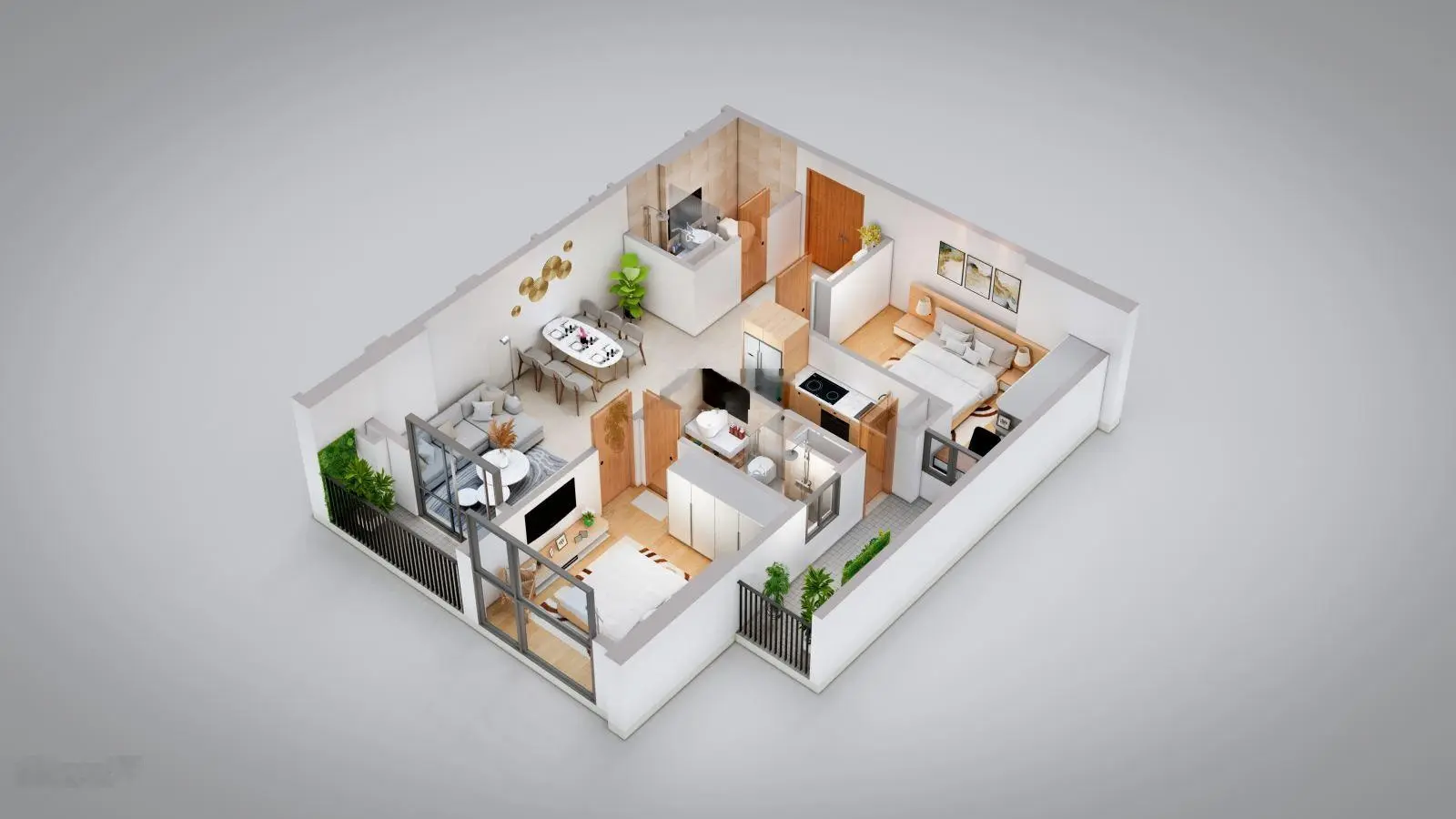 Chính chủ bán căn hộ 77m2, tầng 16 tại dự án Khai Sơn city, Long Biên giá rẻ0901 689 ***