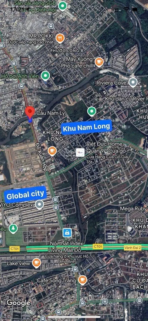 Bán đất nền sổ đỏ KDC Nam Long đường Liên Phường nằm cạnh The Global City. LH 0932 087 ***