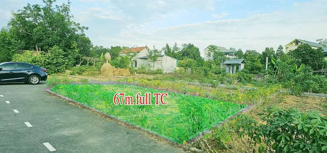 Chính chủ tôi cần bán lô góc 67m2 full thổ cư giá rẻ hơn xung quanh 200 triệu