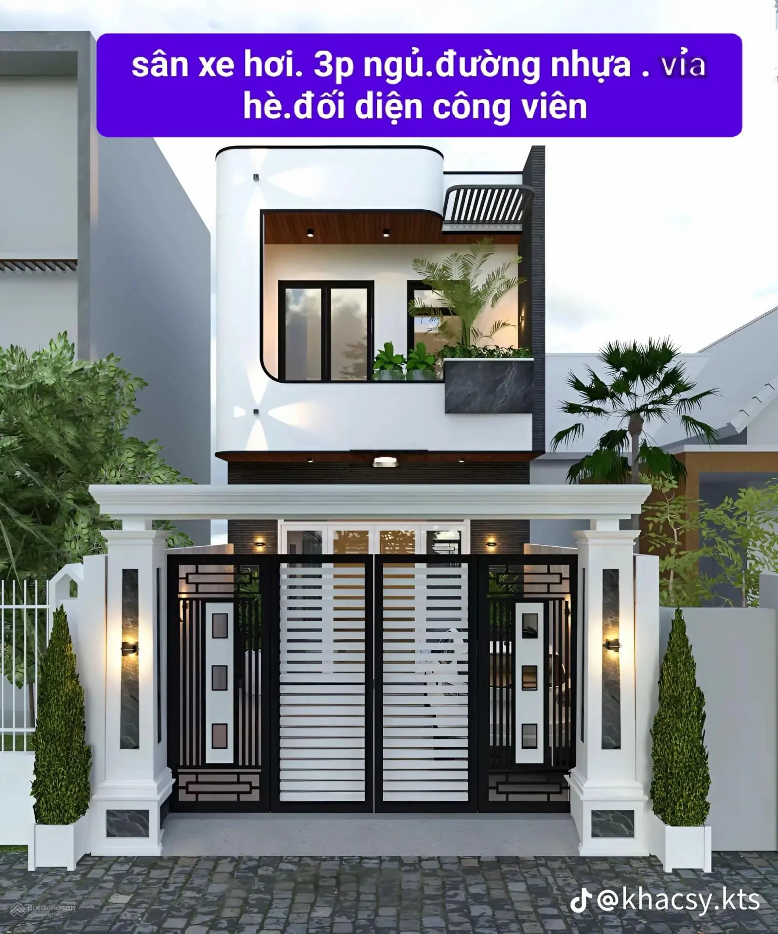 Nhà gần tân bình. Dĩ an. Sân xe hơi. Đường nhựa. Hỗ trợ ngân hàng