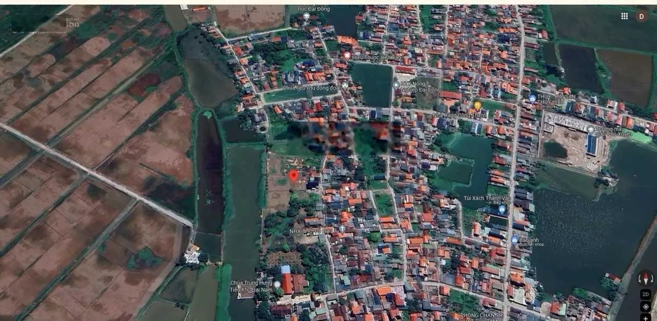 Bán đất thổ cư 103 m2 đất không bị ngập, sổ hồng chính chủ. Mời các nhà đầu tư chốt đơn