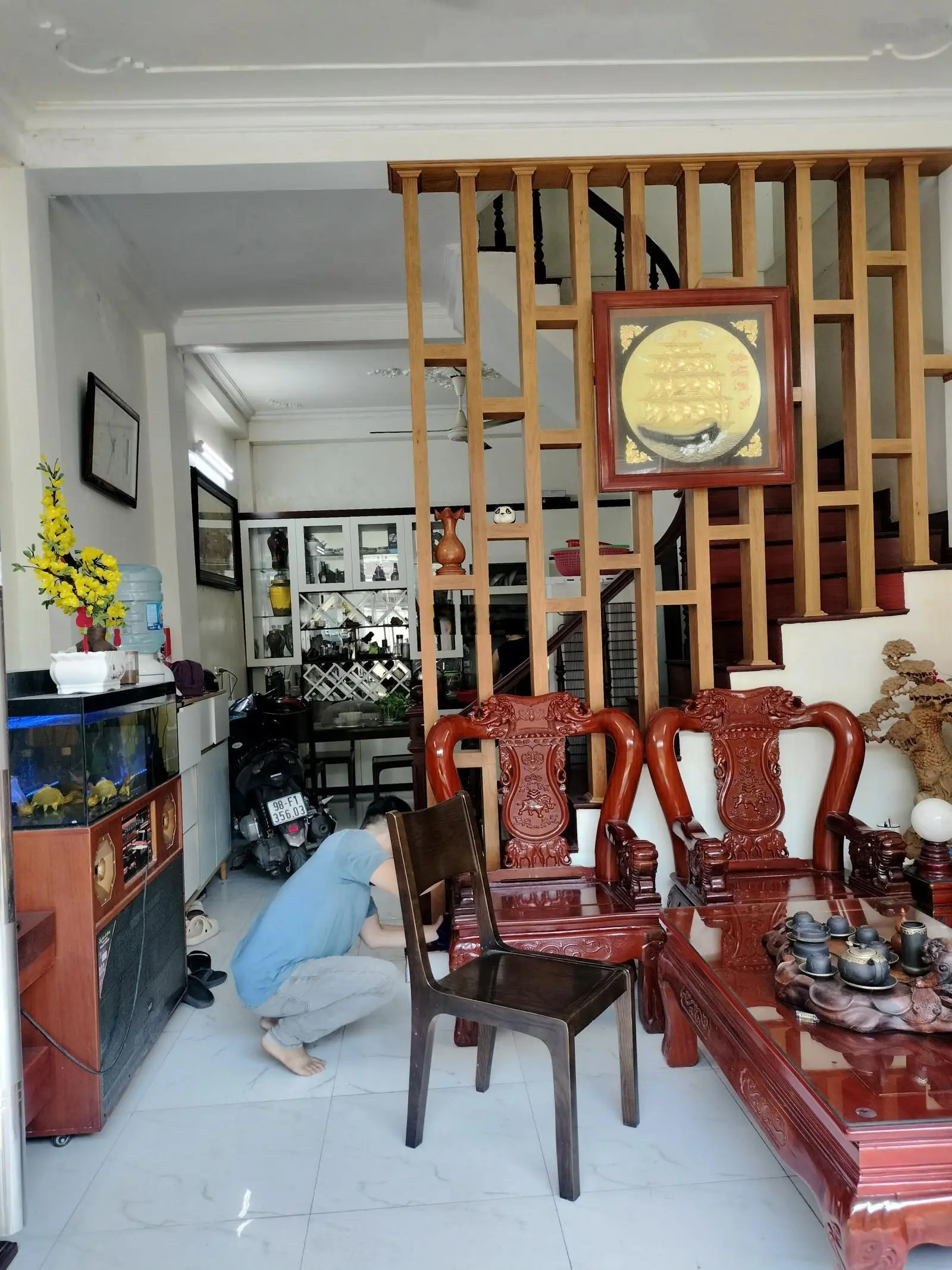 Cực phẩm cực phẩm rất hiếm nhà đẹp Lương Khánh Thiện, DT 42m2, MT 6m 5 tầng ô tô đỗ cổng