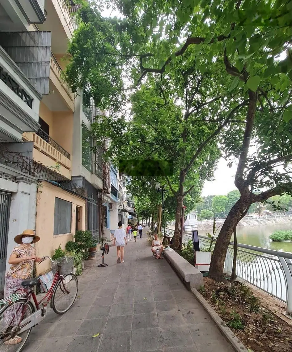 Mặt phố hái ra tiền, 1 mặt view hồ, Xã Đàn 2 48m 4 tầng, giá 18,9 tỷ