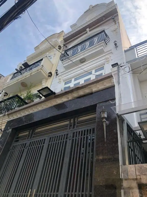 Bán nhà 1T, 2L, St Mặt Tiền hẻm xe hơi 115 đường Phạm Hữu Lầu, Quận 7 (gần chợ Phước Long )