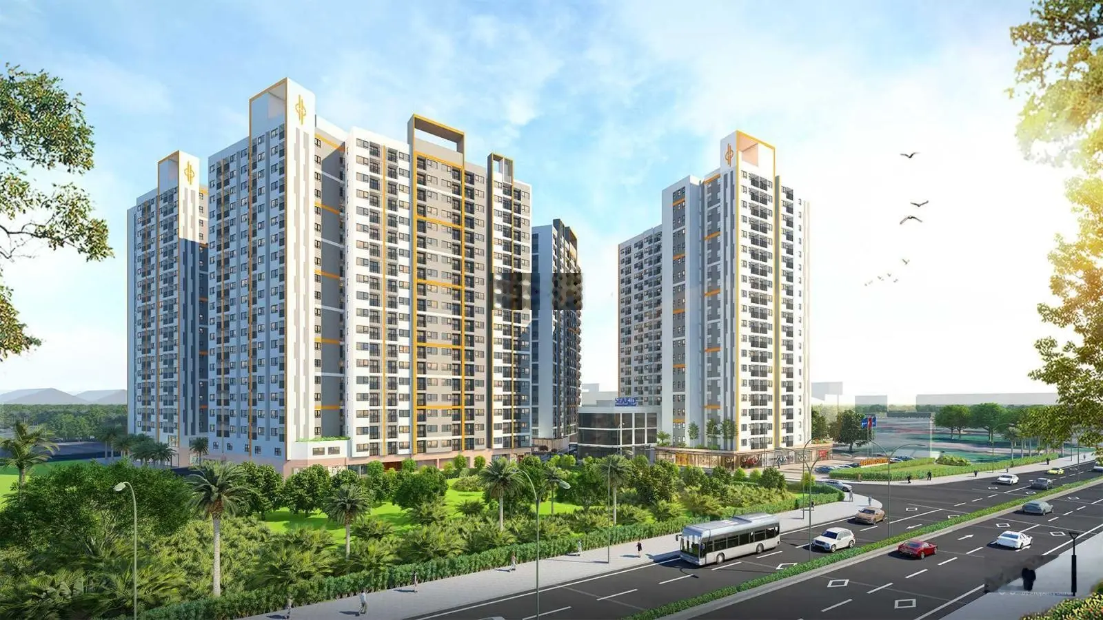 Căn hộ 63m2 Destino Centro giá thấp nhưng chất lượng sống phải cao. Chỉ từ 900 triệu/căn