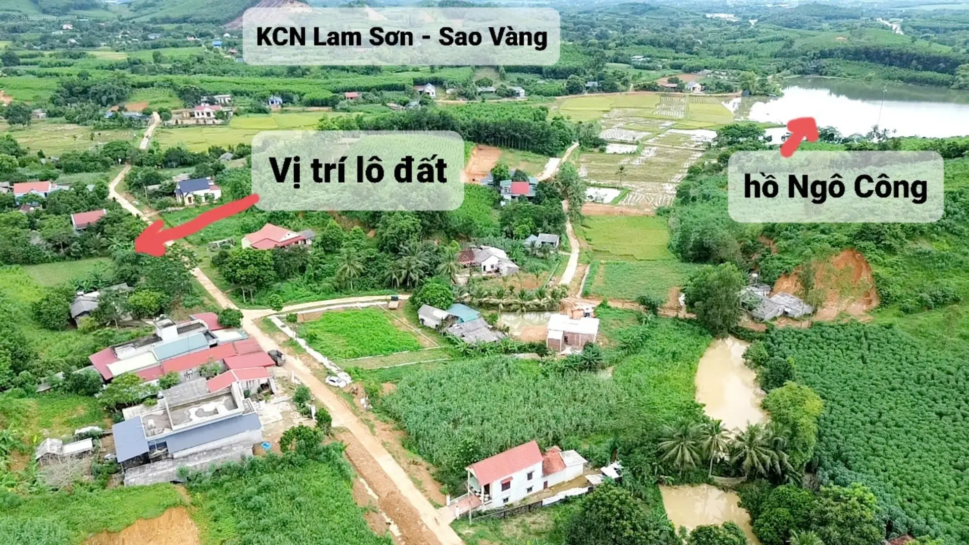 Xả lỗ sâu 1 lô bám đường chính xã Thọ Sơn siêu vip, tiềm năng, gần khu công nghiệp và sân bay