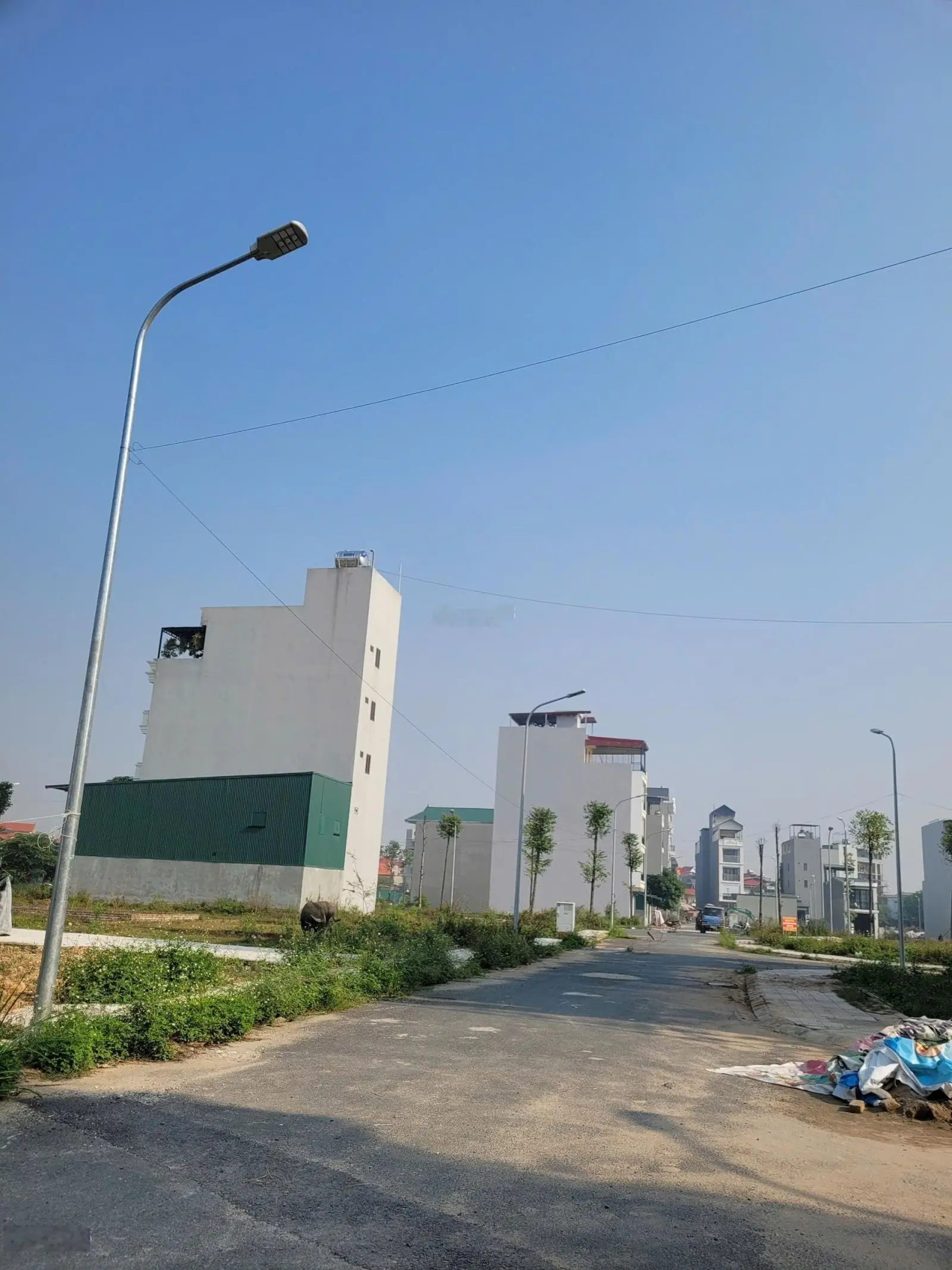 Nhà dân xây khu đô thị mới Vân Canh 75m2 5 tầng, thang máy nhập khẩu, đường trước nhà 11m