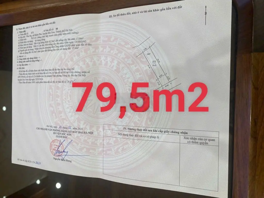 Đẹp chưa từng có! đất minh trí, sóc sơn- mặt đường nhựa võ nguyên giáp